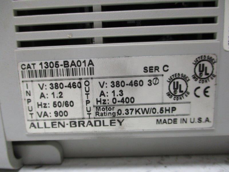 ALLEN BRADLEY 1305-BA01A SER. C  NSNP