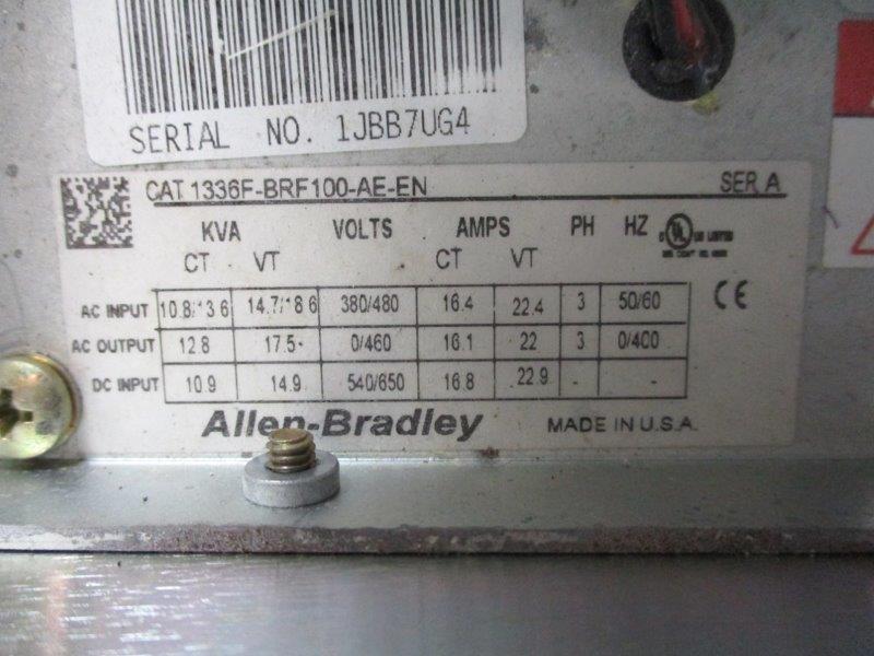 ALLEN BRADLEY 1336F-BRF100-AE-EN SER. A  NSNP