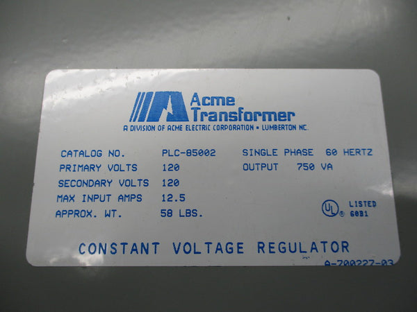 ACME PLC-85002 NSMP