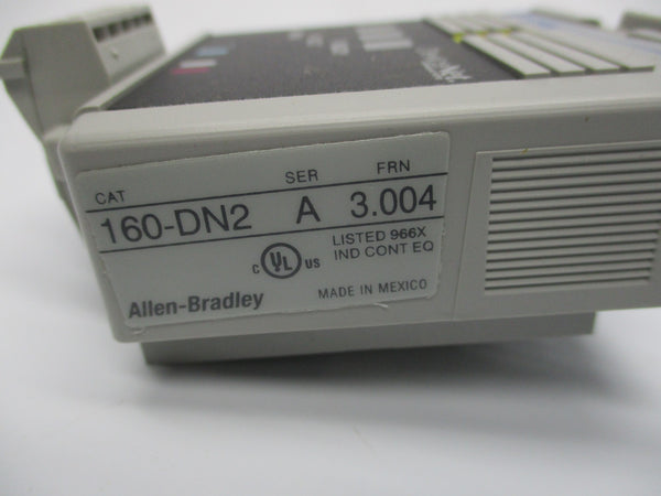 ALLEN BRADLEY 160-DN2 SER. A F/W 3.004 (BR/WH) NSMP