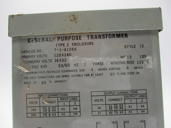 ACME T-1-81058 (AS PICTURED) NSNP