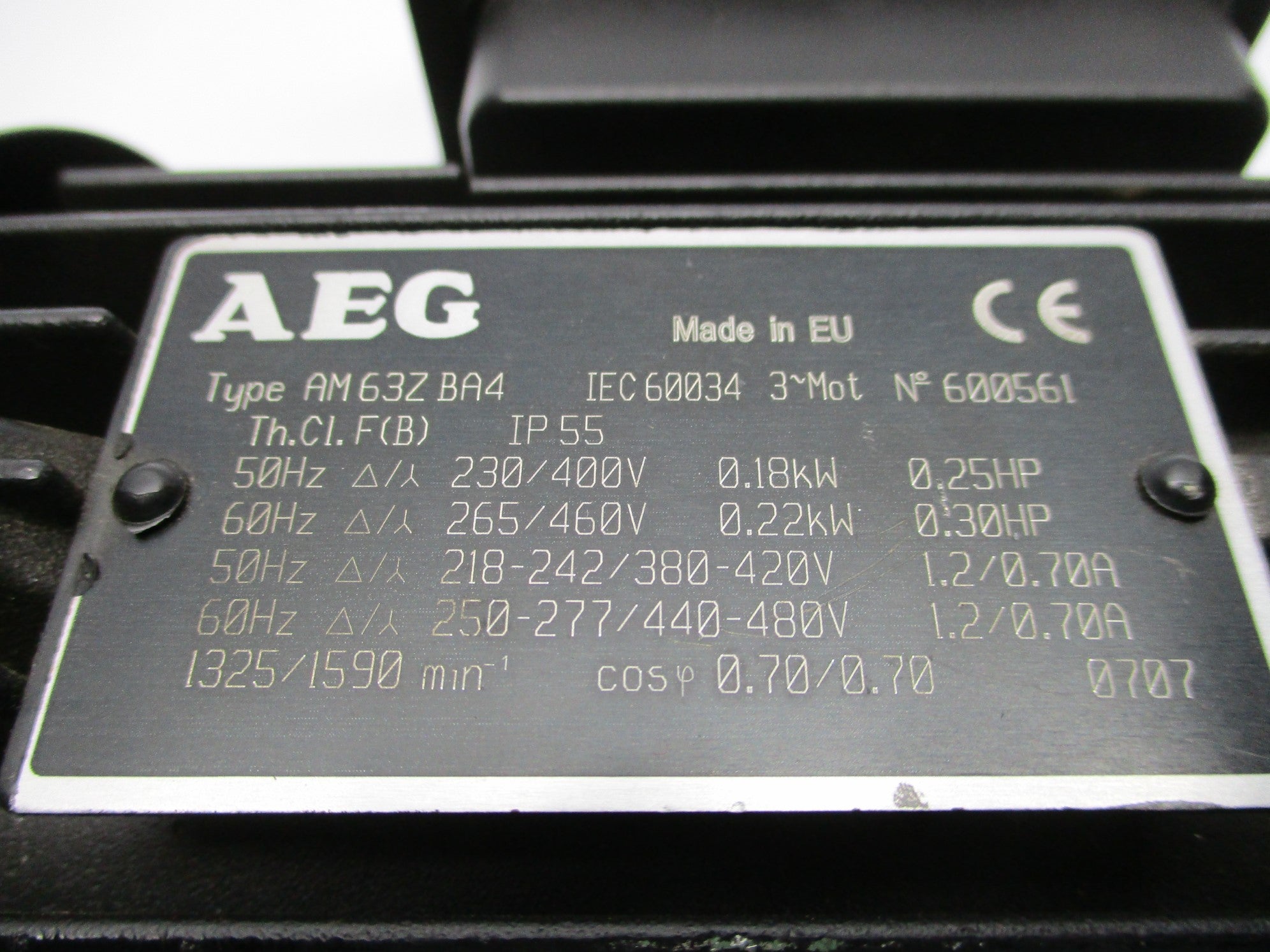 AEG AM63ZBA4 UNMP