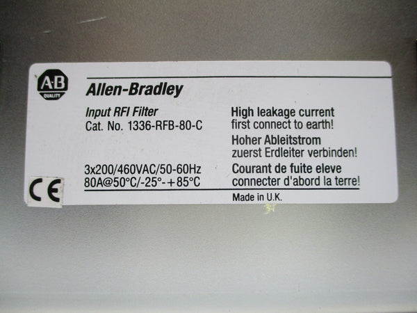 ALLEN BRADLEY 1336-RFB-80-C UNMP