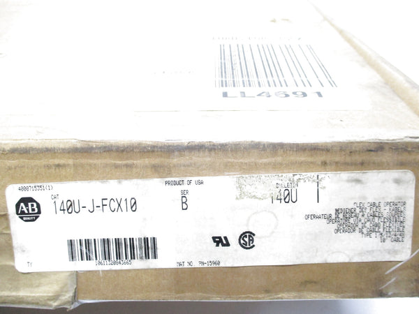 ALLEN BRADLEY 140U-J-FCX10 SER. B NSMP
