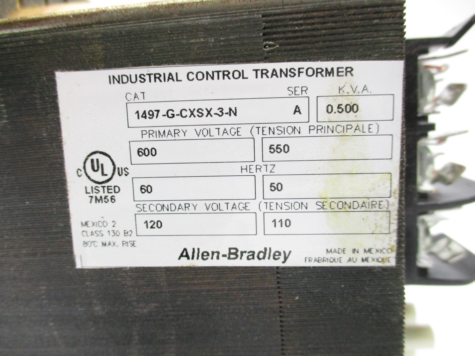 ALLEN BRADLEY 1497-G-CXSX-3-N SER. A (AS PICTURED) NSMP