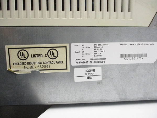 ABB 3AUA489002B5251 (AS PICTURED) UNMP