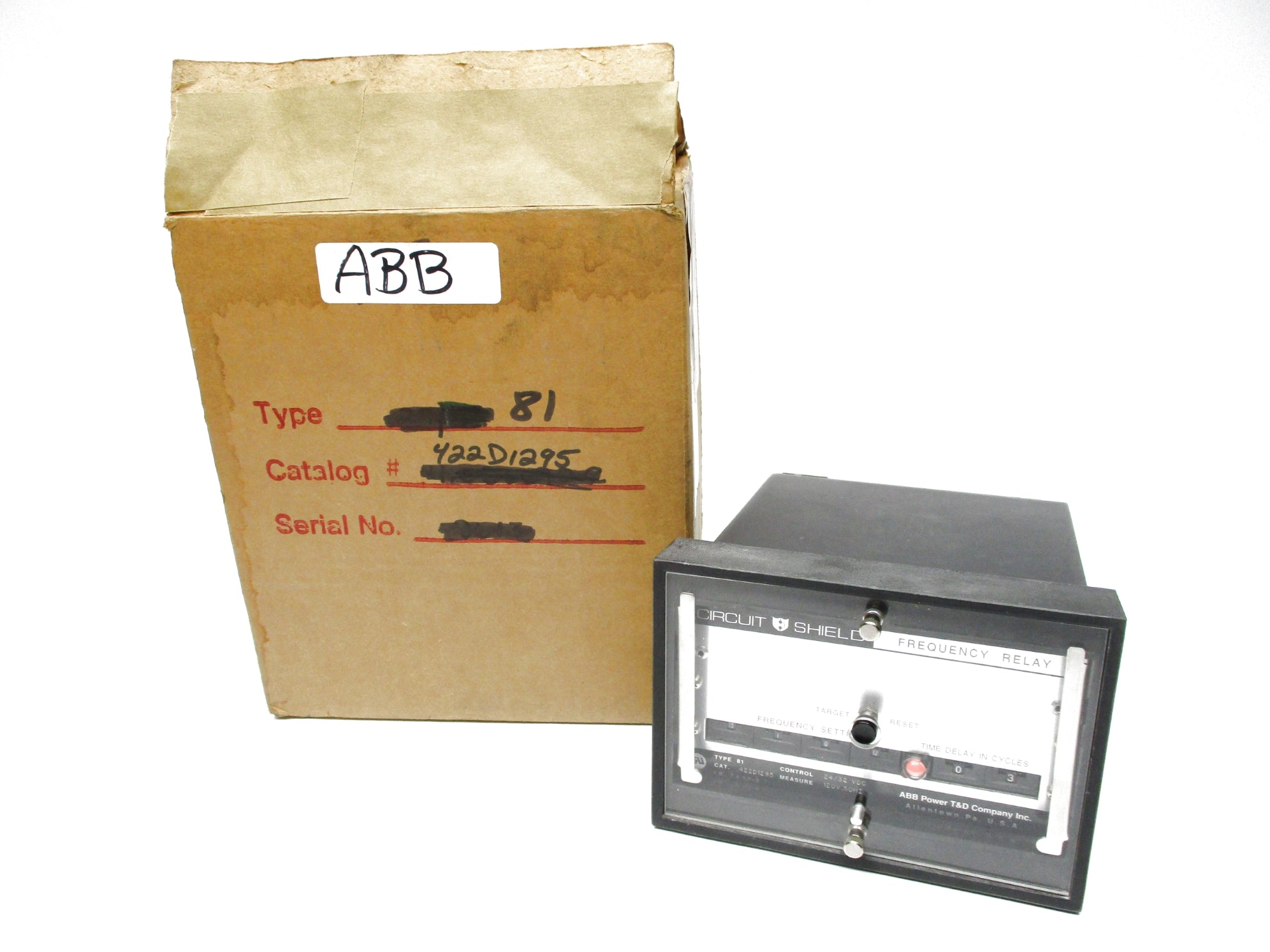 ABB 422D1295 TYPE 81 NSMP