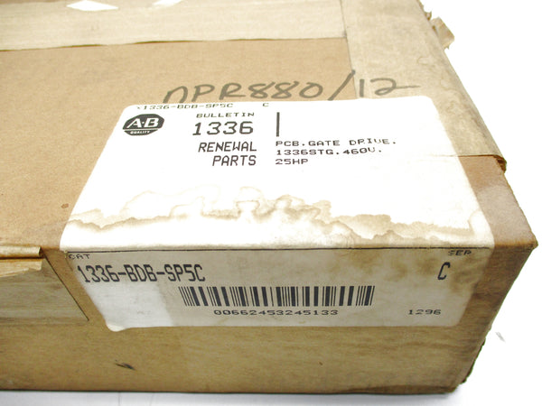 ALLEN BRADLEY 1336-BDB-SP5C SER. C NSFS