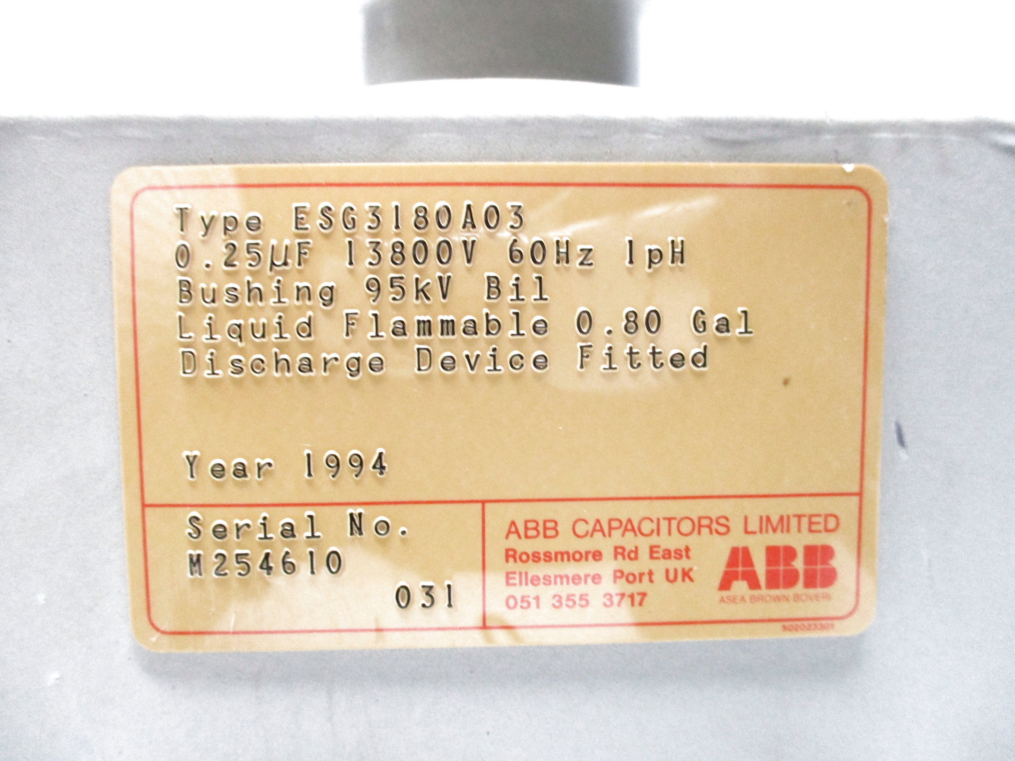 ABB ESG3180A03 NSNP