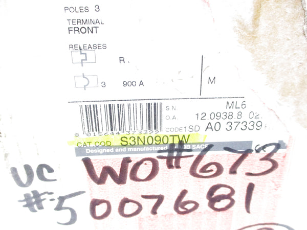 ABB S3N090TW 90A NSMP