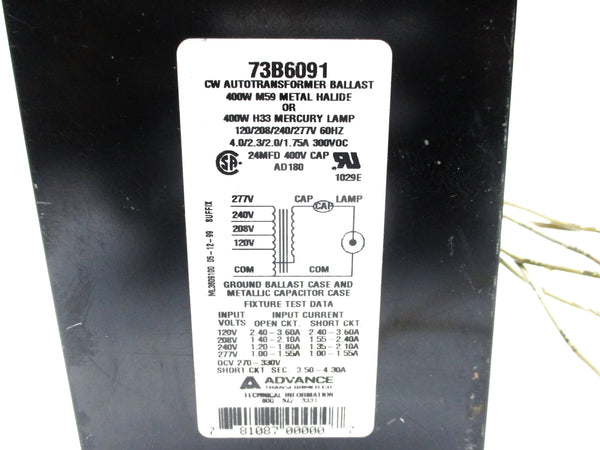 ADVANCE 73B6091 NSNP