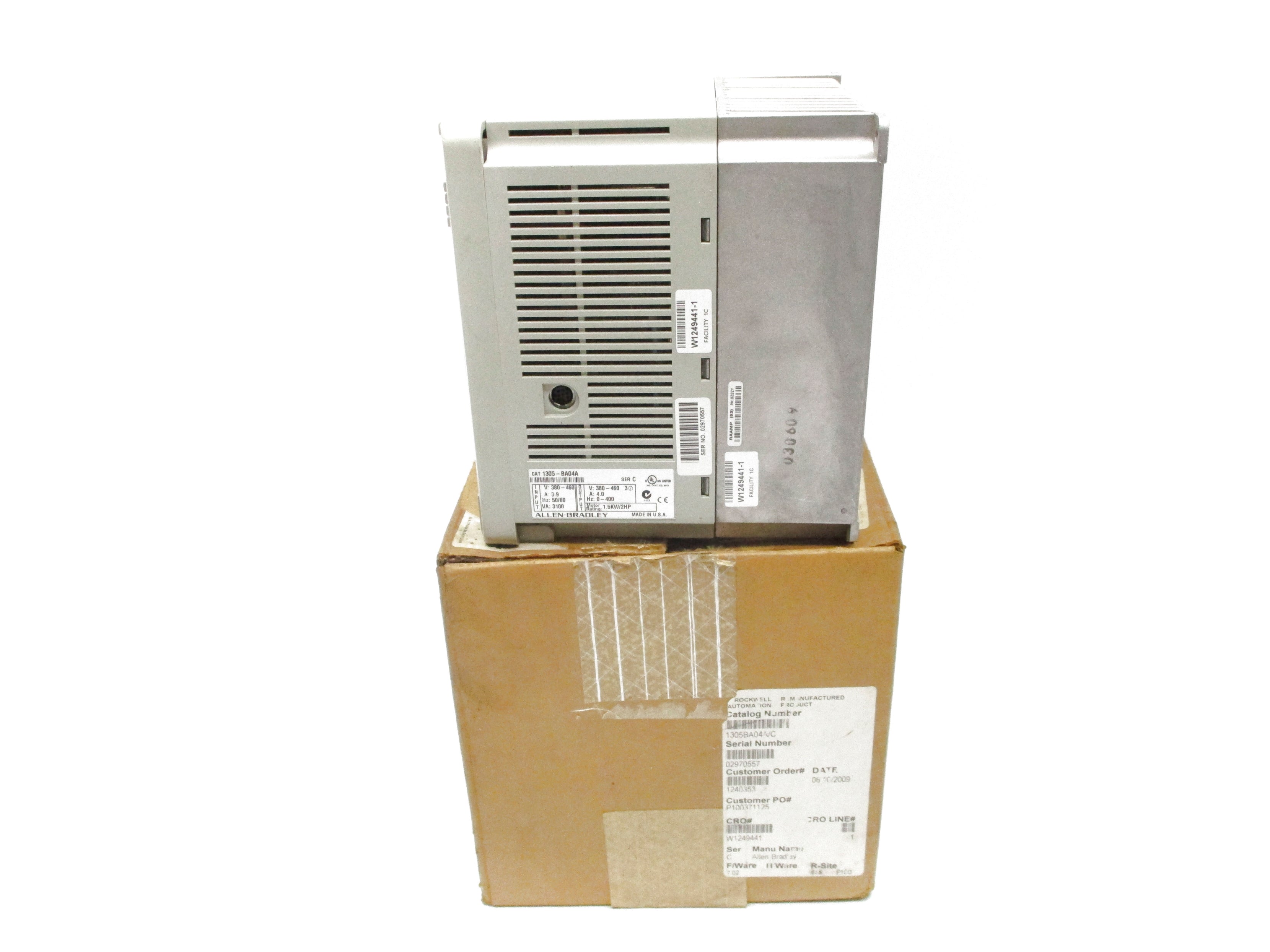 ALLEN BRADLEY 1305-BA04A SER. C F/W 7.02 REMAN