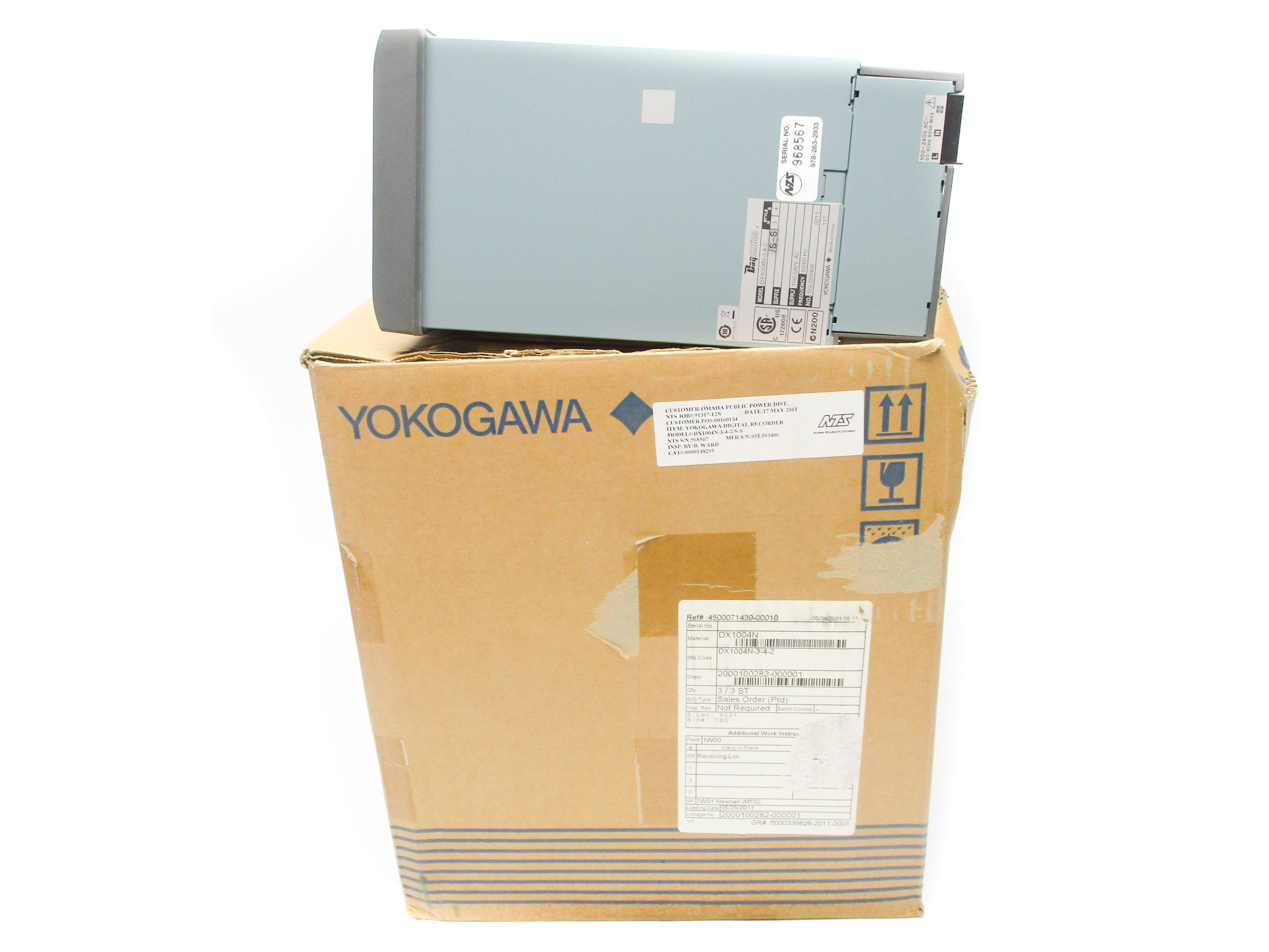 YOKOGAWA DX1004N-3-4-2-S/S NSMP