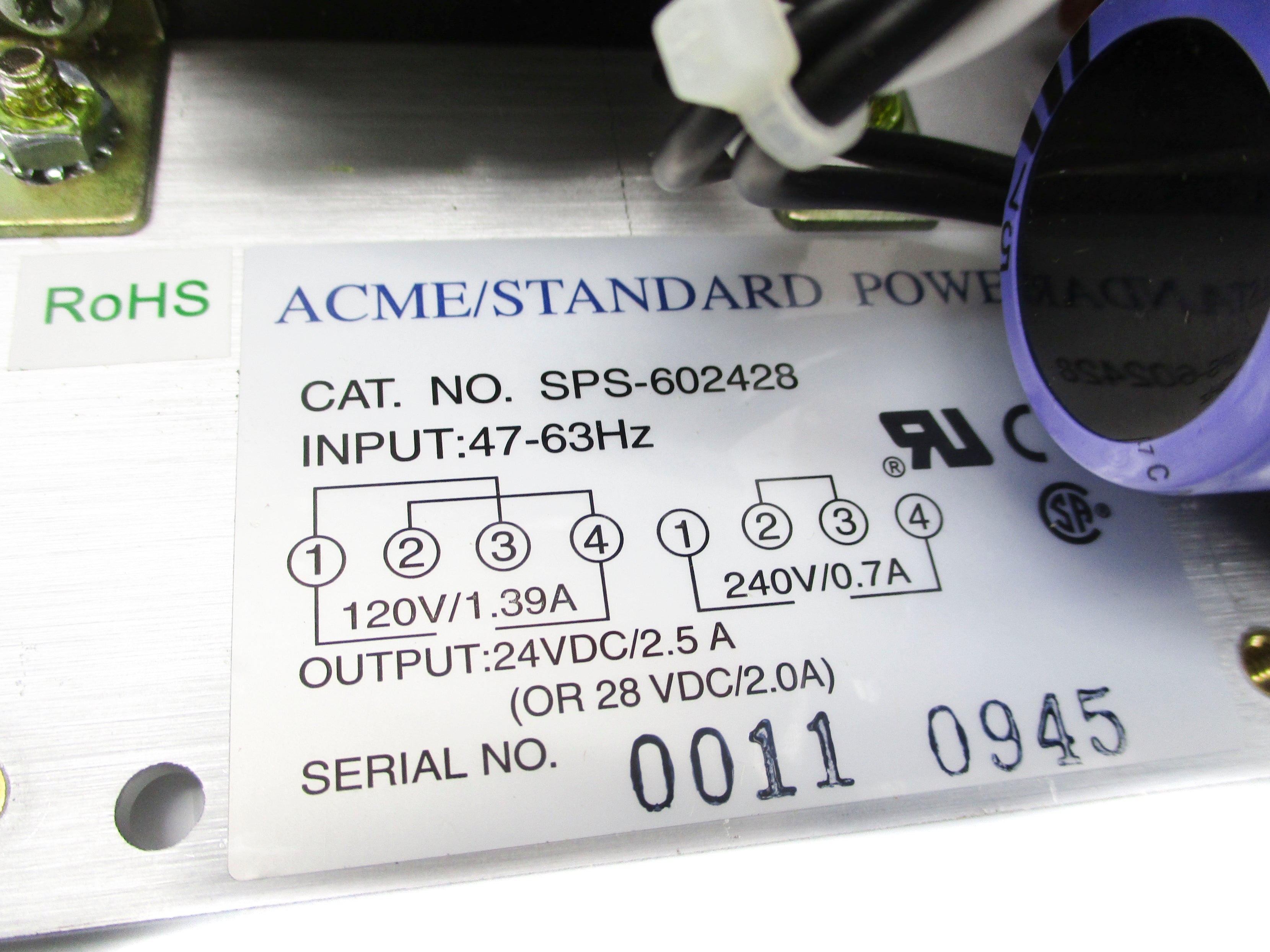 ACME SPS-602428 NSMP