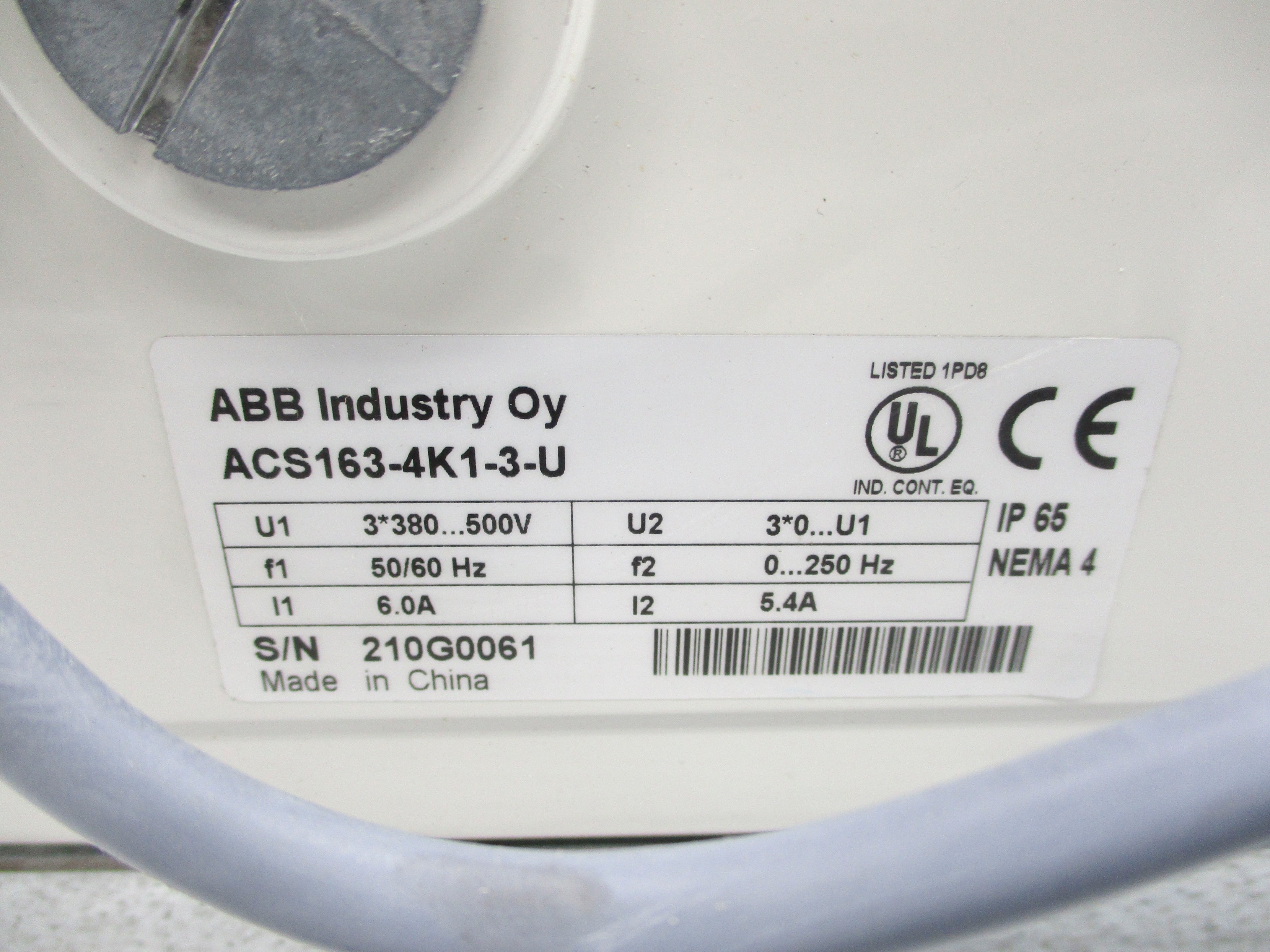 ABB ACS163-4K1-3-U 64351567 NSMP