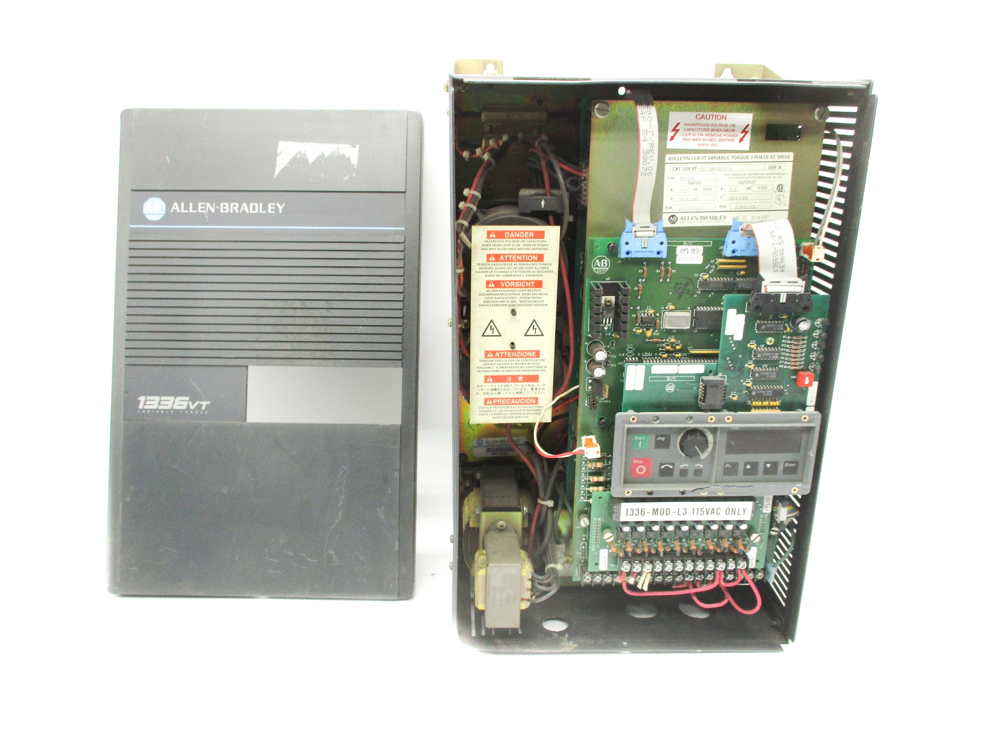 ALLEN BRADLEY 1336VT-B015-EAN-FA2-L1-S1 SER. A UNMP