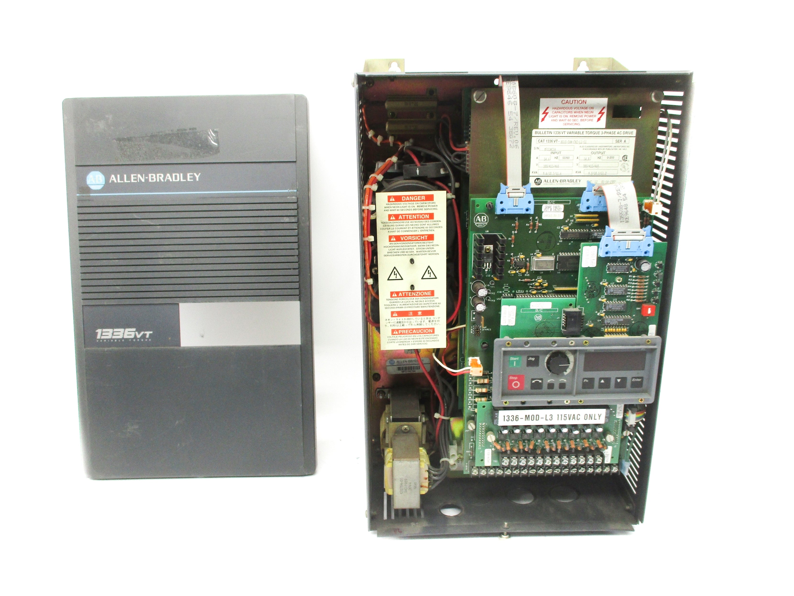 ALLEN BRADLEY 1336VT-B010-EAN-FA2-L1-S1 SER. A UNMP