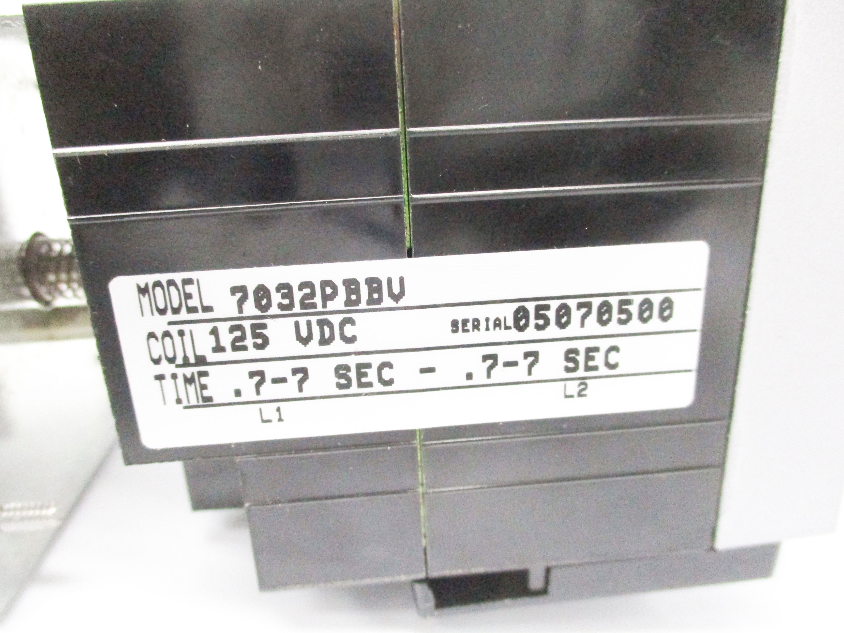 AGASTAT 7032PBBV 1-1423179-4 0.7-7SEC 125VDC NSMP