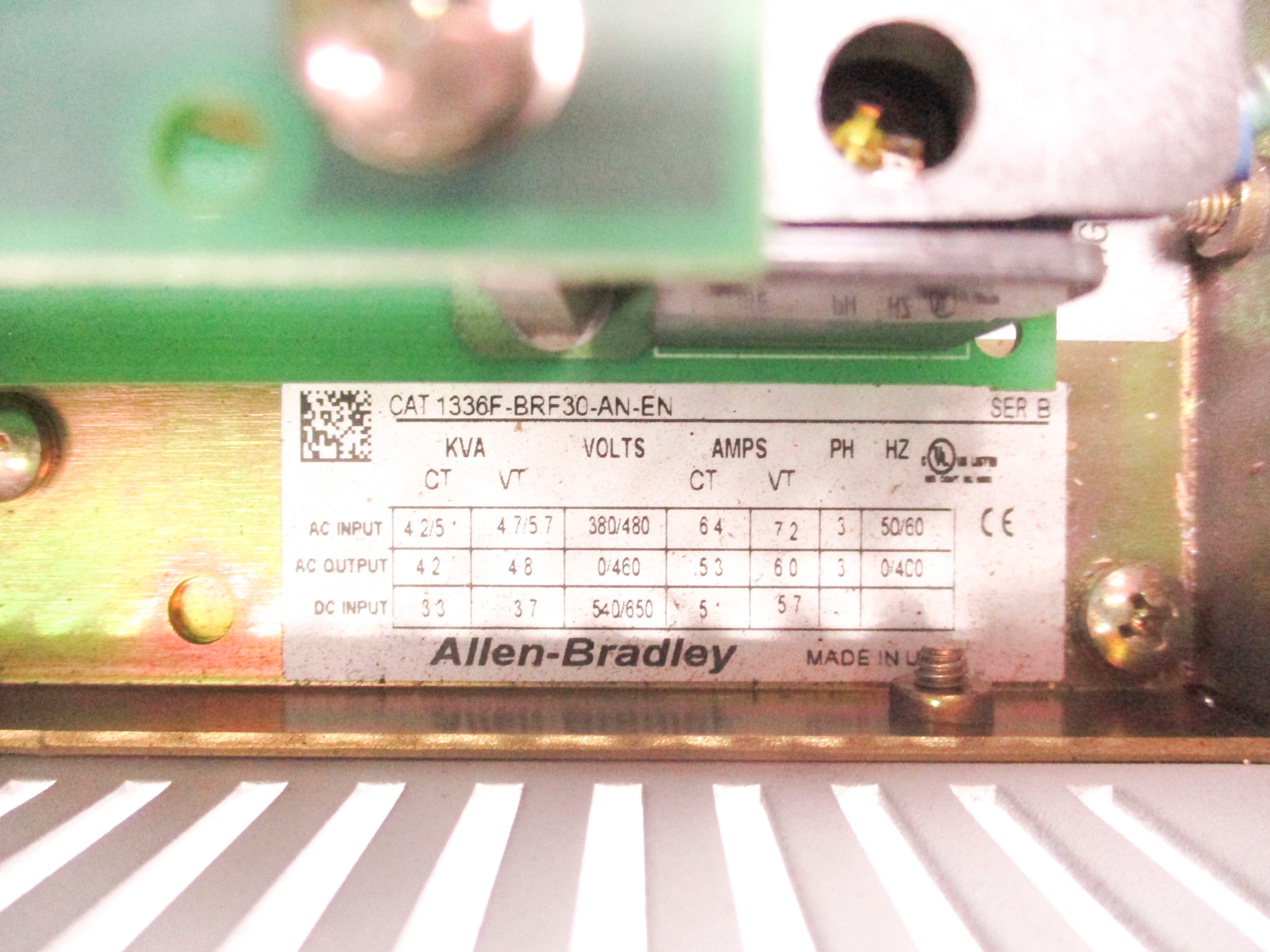 ALLEN BRADLEY 1336F-BRF30-AN-EN SER. B (AS PICTURED1) UNMP