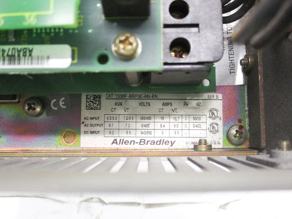 ALLEN BRADLEY 1336F-BRF50-AN-EN SER. B UNMP
