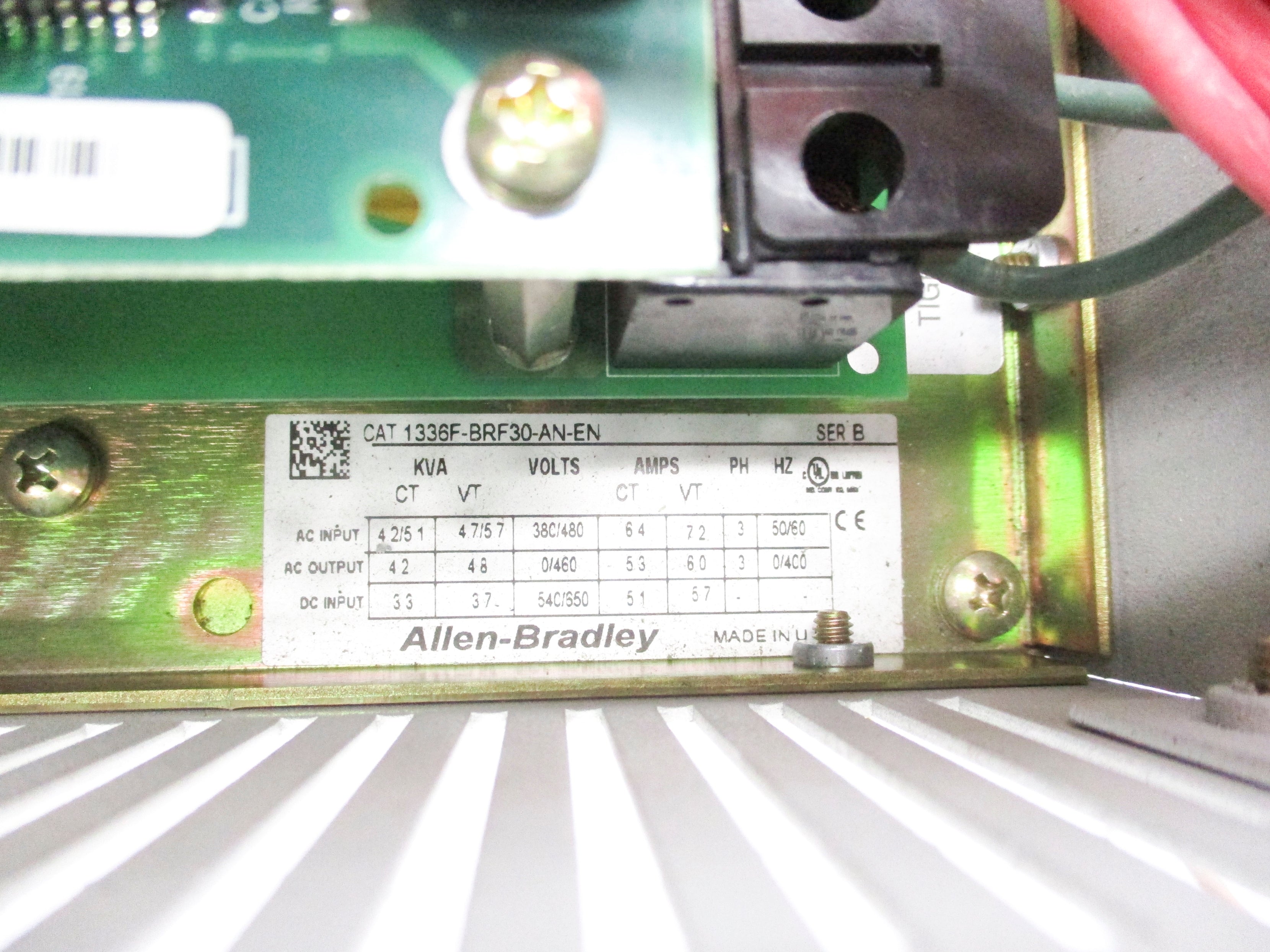 ALLEN BRADLEY 1336F-BRF30-AN-EN SER. B UNMP