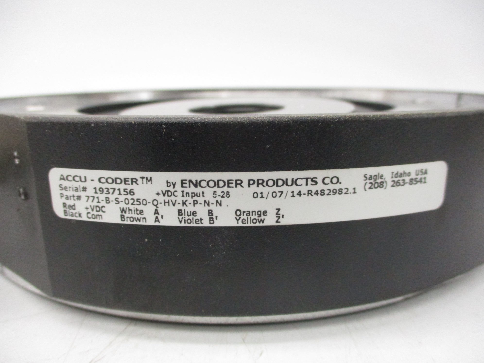 ACCU-CODER 771-B-S-0250-Q-HV-K-P-N-N NSMP