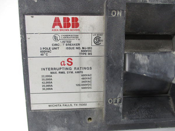 ABB CU7AL 800A 660VAC UNMP