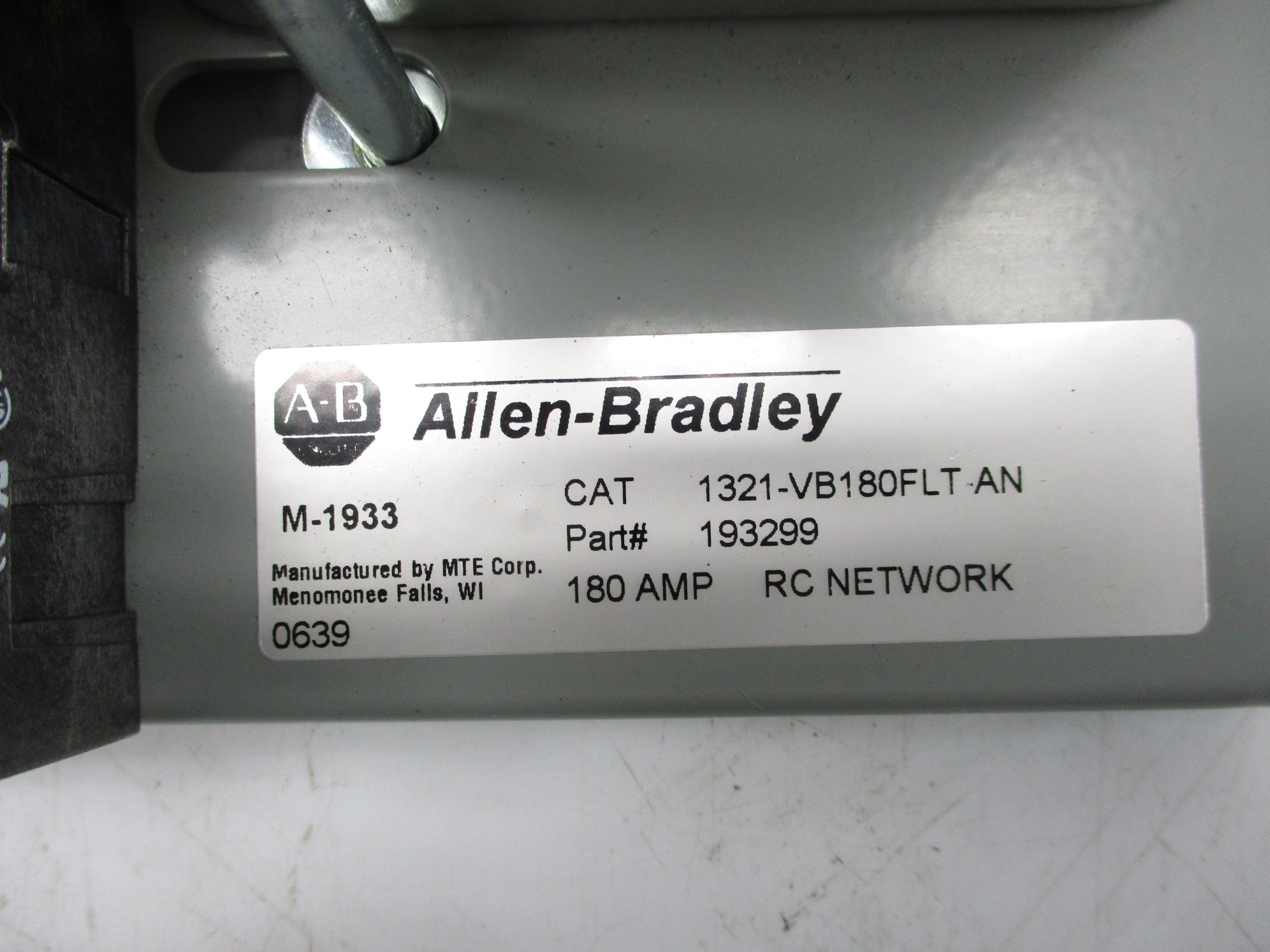 ALLEN BRADLEY 1321-VB180FLT-AN 193299 NSNP