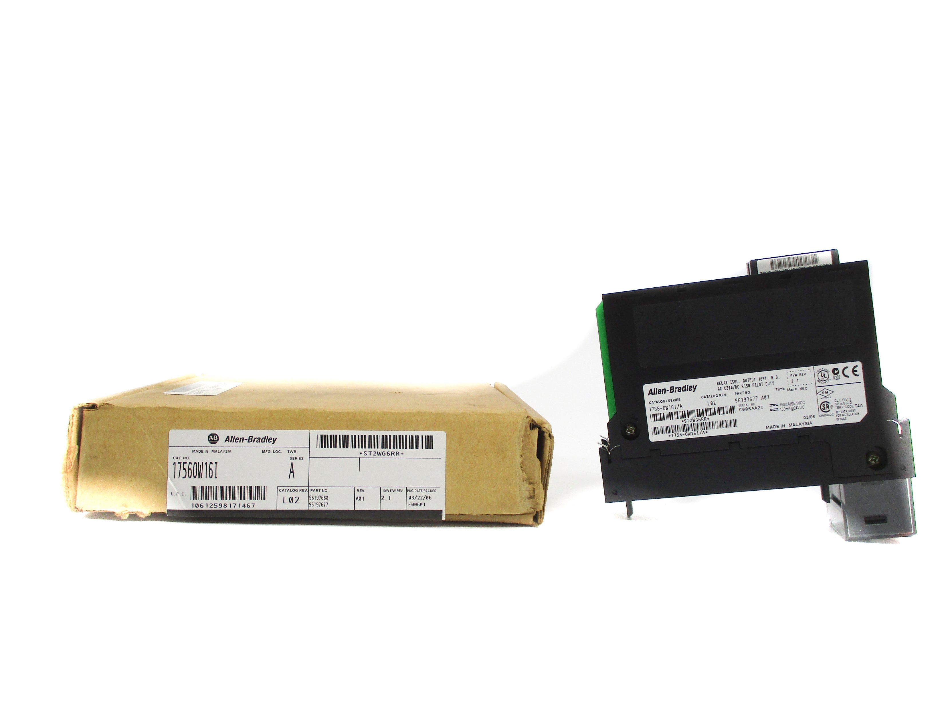 ALLEN BRADLEY 1756-OW16I SER. A F/W 2.1 NSMP