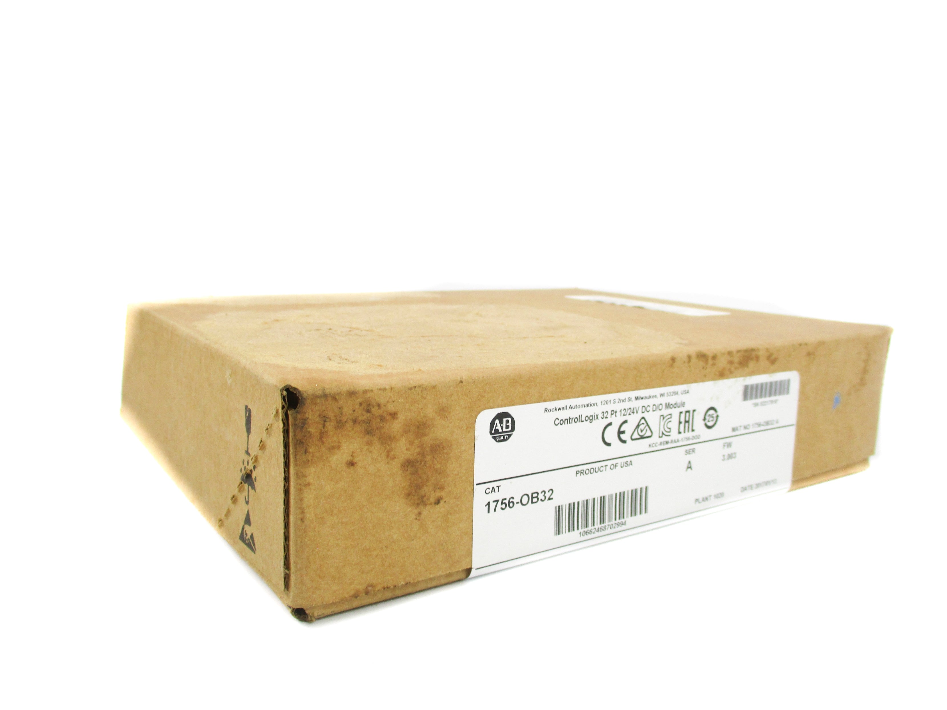 ALLEN BRADLEY 1756-OB32 SER. A F/W 3.003 DATE: 2017 NSFS