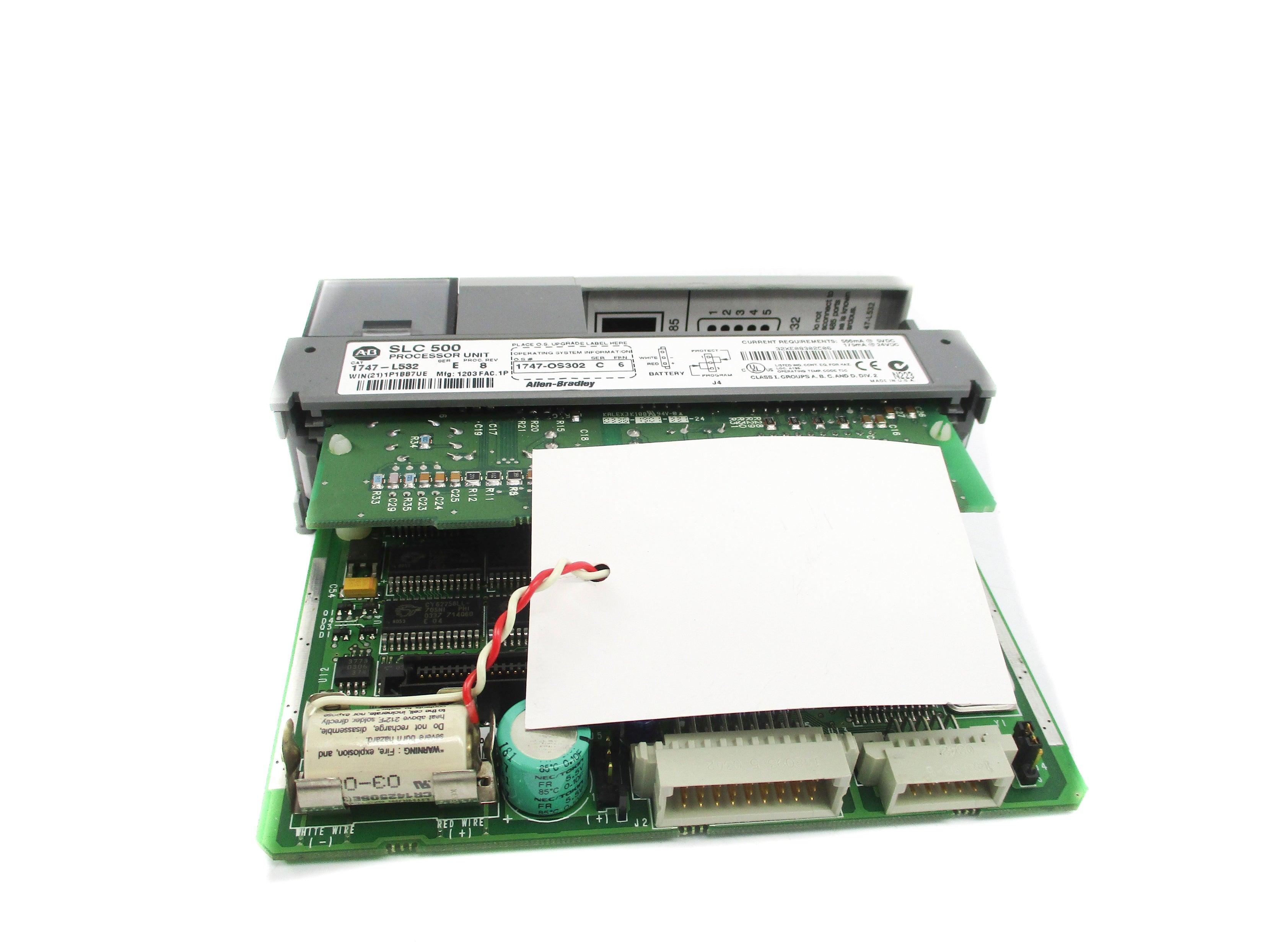 ALLEN BRADLEY 1747-L532 SER. E F/W 6 (NO KEY) NSMP