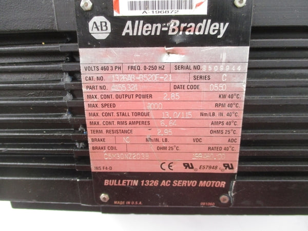 ALLEN BRADLEY 1326AB-B520E-21 SER. C UNMP