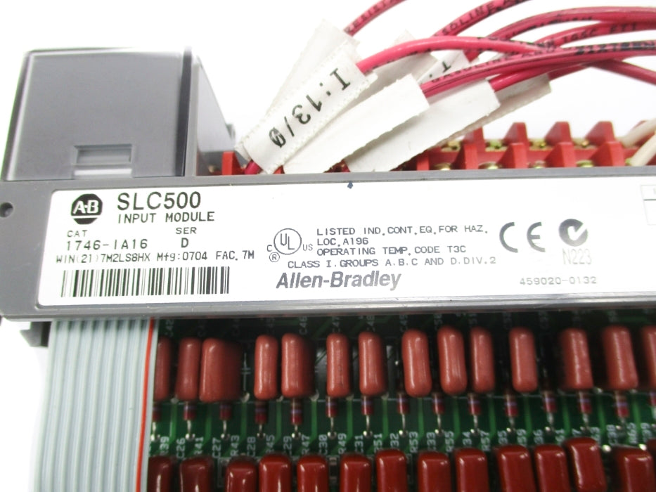 ALLEN BRADLEY 1746-IA16 SER. D (AS PICTURED) UNMP