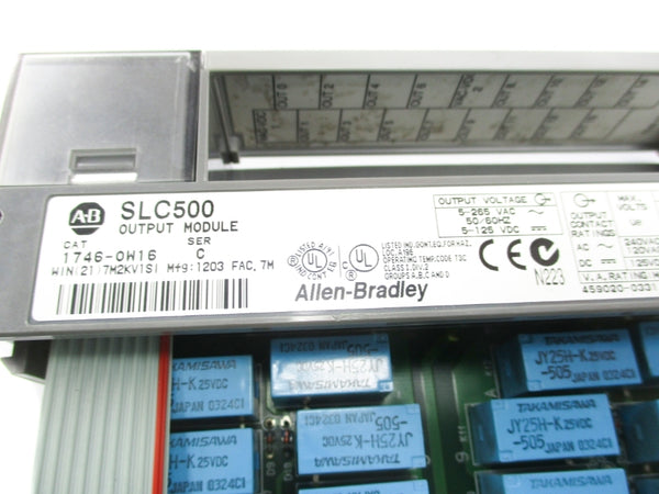 ALLEN BRADLEY 1746-OW16 SER. C (AS PICTURED) UNMP