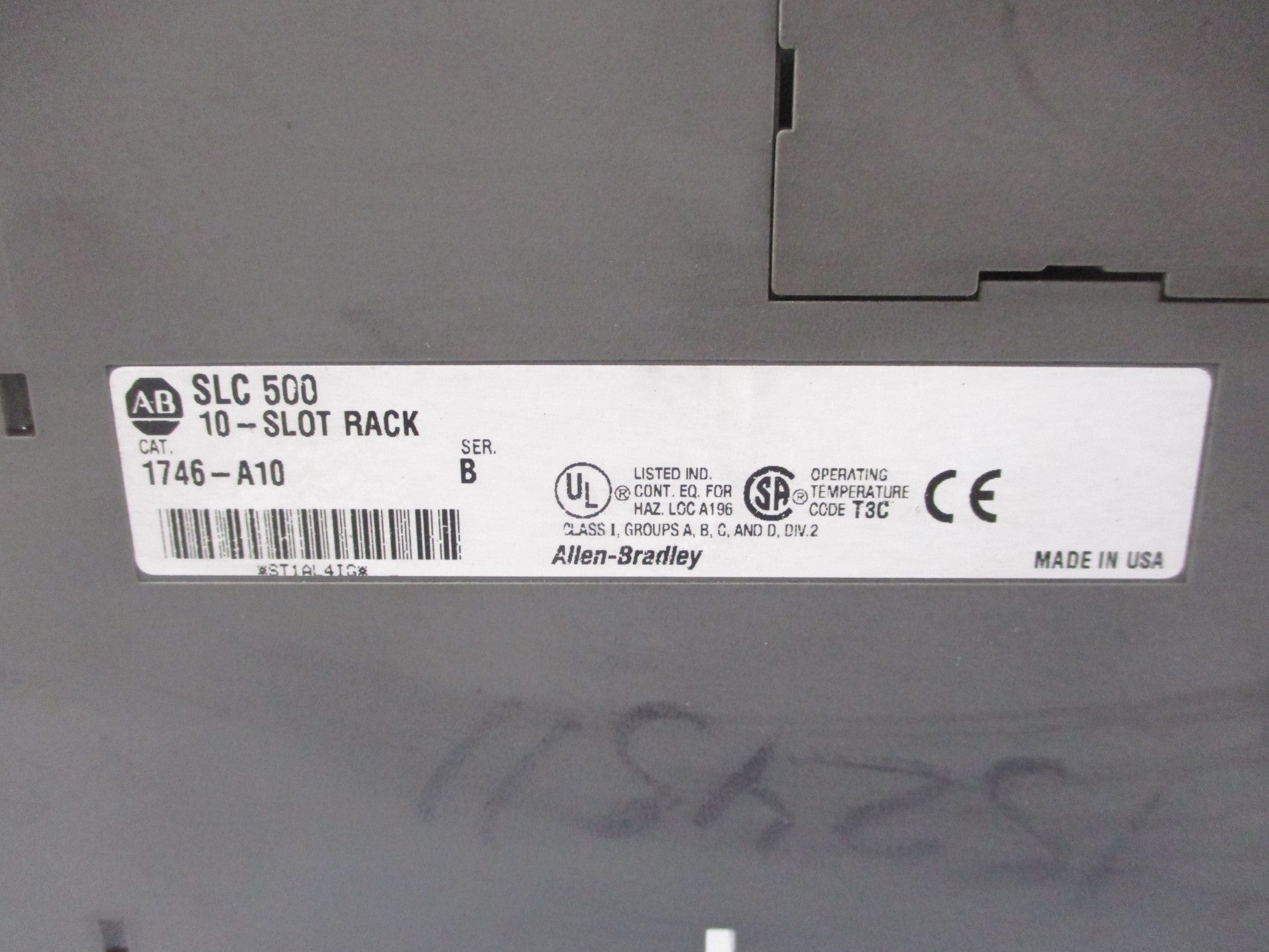 ALLEN BRADLEY 1746-A10 SER. B (AS PICTURED1) UNMP