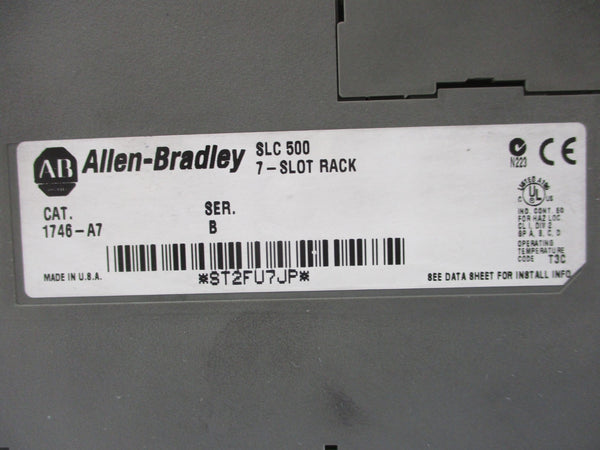 ALLEN BRADLEY 1746-A7 SER. B (AS PICTURED) UNMP