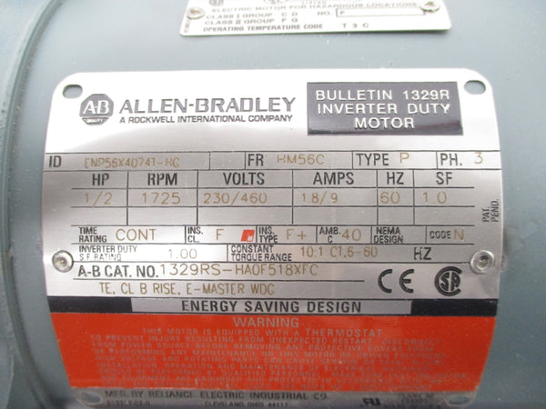 ALLEN BRADLEY 1329RS-HAOF518XFC NSNP