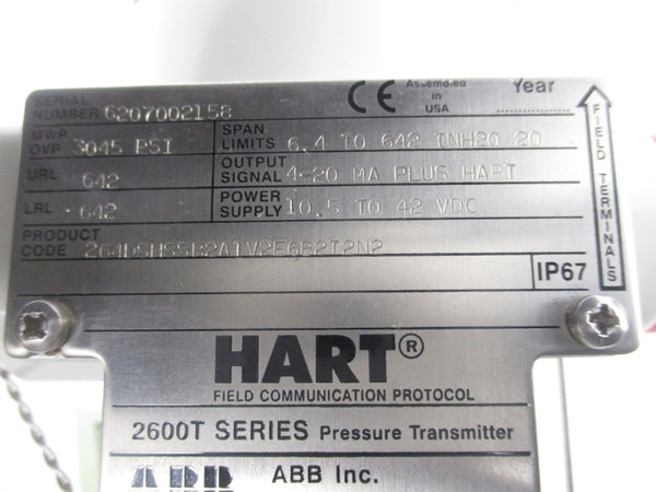 ABB 264DSHSSB2A1V2E6B2I2N2 3045PSI NSMP