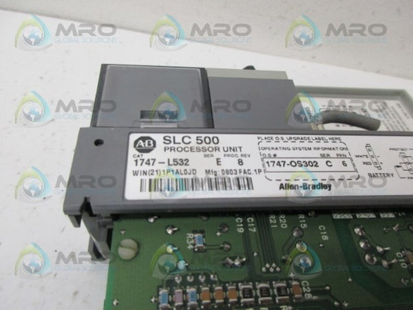 ALLEN BRADLEY 1747-L532 SER. E F/W 6  UNMP
