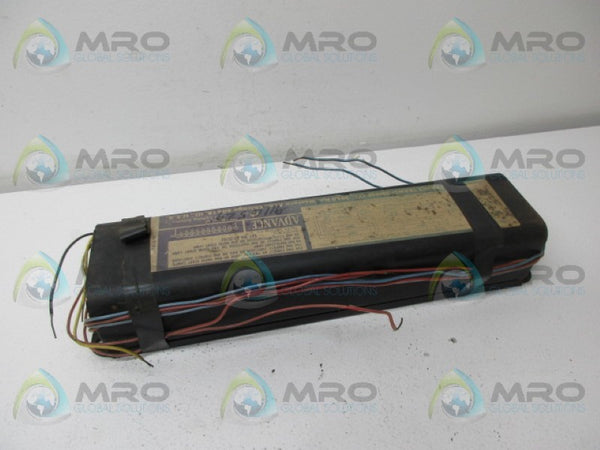 ADVANCE TRANSFORMER RC-2S102 RAPID START BALLAST UNMP