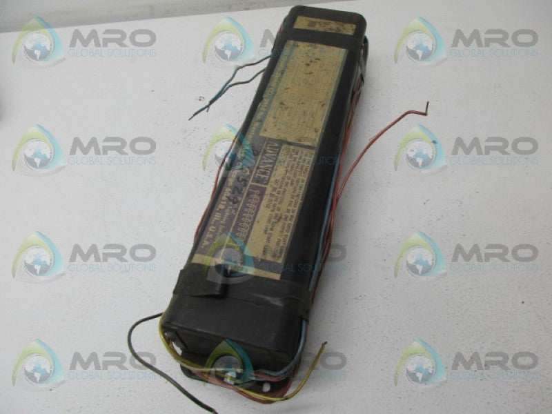 ADVANCE TRANSFORMER RC-2S102 RAPID START BALLAST UNMP