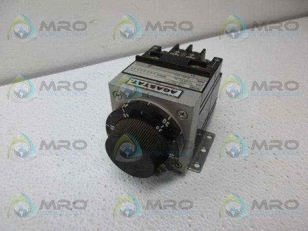 AGASTAT 7012EI TIME DELAY RELAY 6-60 MIN. UNMP