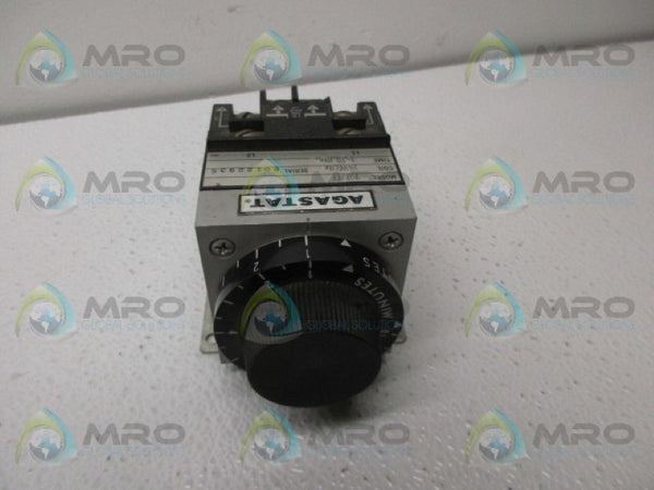 AGASTAT 7012EF TIME DELAY RELAY 1-10 MIN. UNMP