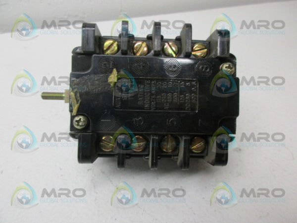 ABB TYPE L2 AUXILIARY SWITCH  NSNP