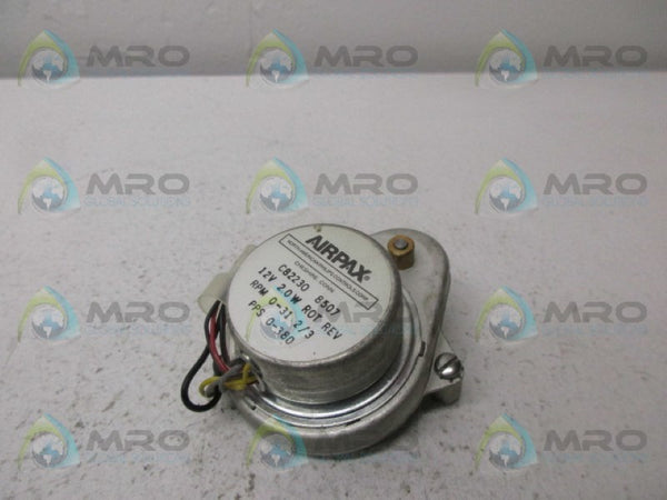AIRPAX C82230 STEPPER MOTOR 0-31 RPM  NSNP
