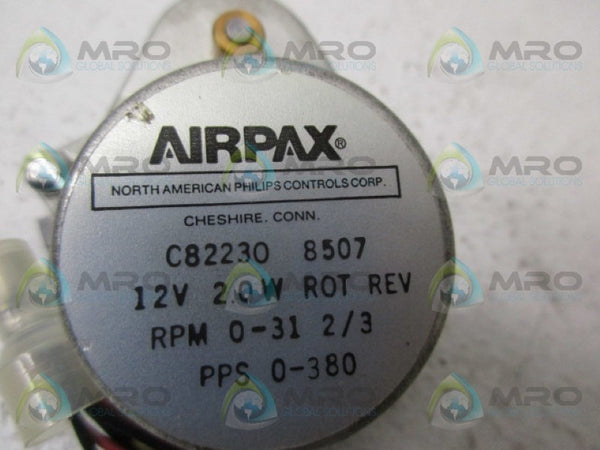 AIRPAX C82230 STEPPER MOTOR 0-31 RPM  NSNP