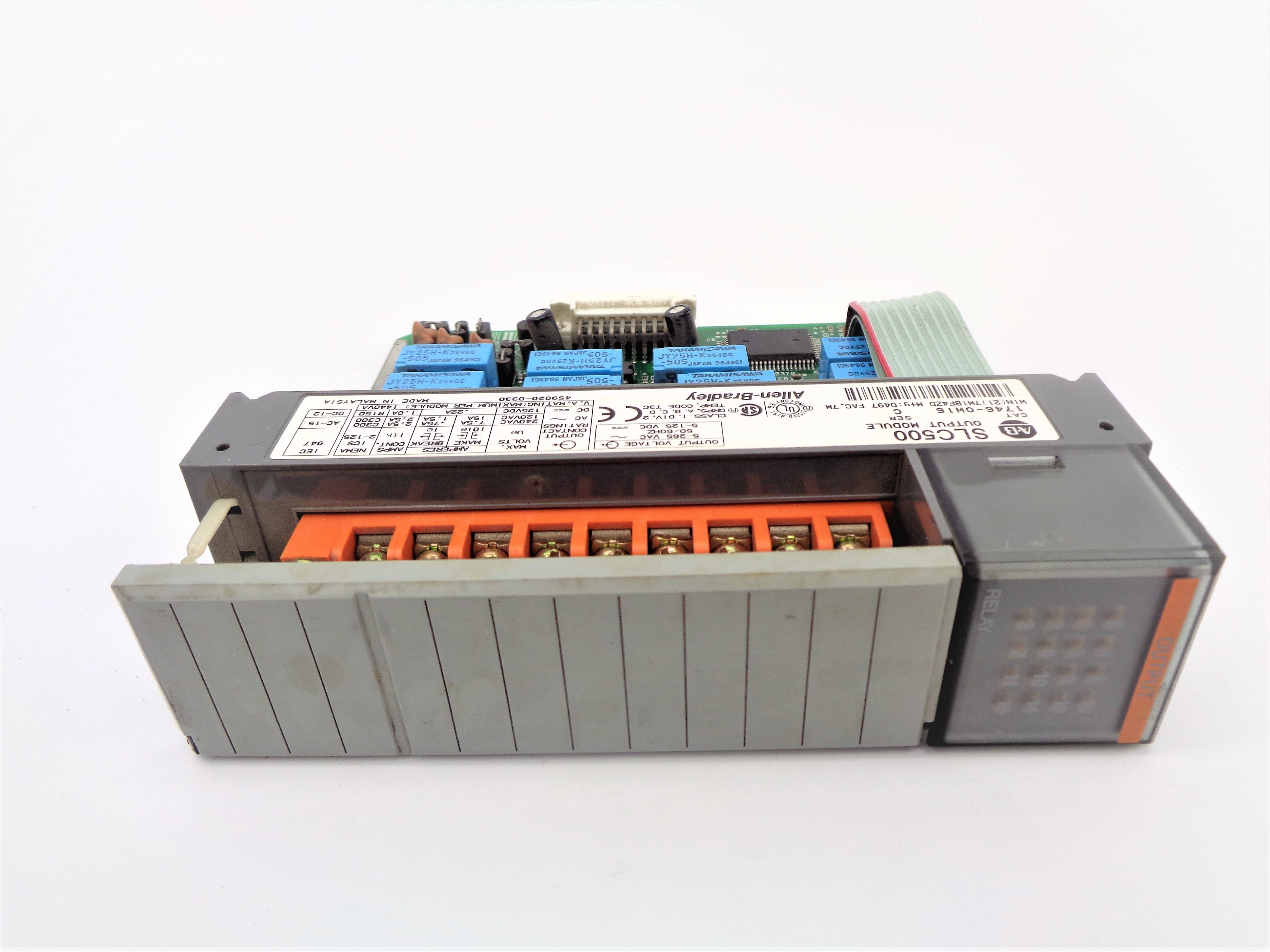 ALLEN BRADLEY 1746-OW16 SER. C 5-265VAC NSNP