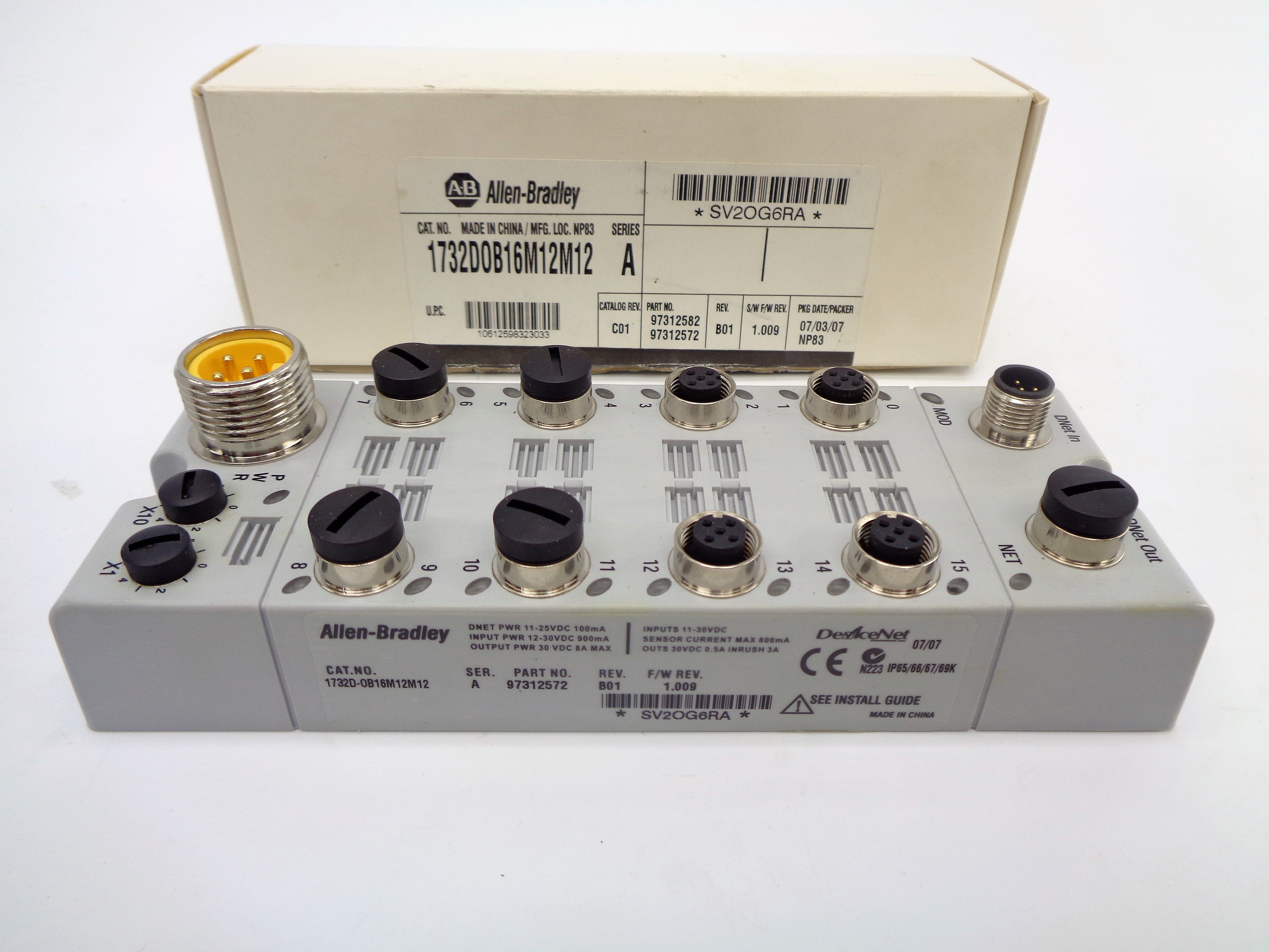 ALLEN BRADLEY 1732D-OB16M12M12 SER.A NSMP