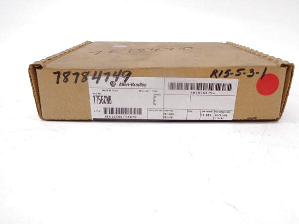 ALLEN BRADLEY 1756-CNB SER. E F/W 11.003 DATE: 2008 NSFS