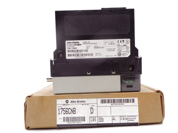 ALLEN BRADLEY 1756-CNB SER. D F/W 5.38.40 NSMP `